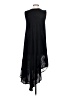 Catalog Classics 100% Rayon Paisley Black Casual Dress Size S - photo 2