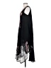 Catalog Classics 100% Rayon Paisley Black Casual Dress Size S - photo 5