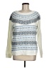 Draper's & Damon's Print Ivory Pullover Sweater Size M - photo 1