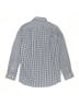 Nordstrom 100% Cotton Checkered-gingham Blue Long Sleeve Button-Down Shirt Size 10 - photo 2