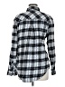 BDG 100% Cotton Plaid Gray Long Sleeve Button-Down Shirt Size M - photo 2