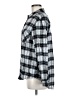 BDG 100% Cotton Plaid Gray Long Sleeve Button-Down Shirt Size M - photo 5
