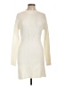 12th Tribe 100% Acrylic Ivory Turtleneck Sweater Size L - photo 1