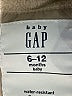 Baby Gap 100% Polyester Gold Snow Jacket Size 6-12 mo - photo 3