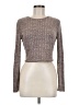Shein Metallic Brown Pullover Sweater Size 6 - photo 1