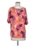 D&Co. Orange Short Sleeve Blouse Size S - photo 1