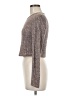 Shein Metallic Brown Pullover Sweater Size 6 - photo 5