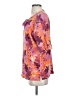 D&Co. Orange Short Sleeve Blouse Size S - photo 5