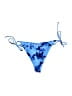 Zaful Tie-dye Blue Swimsuit Bottoms Size 8 - photo 1