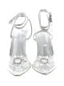 ZBY White Gray Heels Size 7 - photo 2