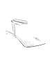 ZBY White Gray Heels Size 7 - photo 1