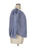 Active USA 100% Cotton Blue 3/4 Sleeve Blouse Size L - photo 4