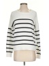 Cupcakes & Cashmere Stripes White Pullover Sweater Size S - photo 1