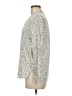 Old Navy Animal Print Ivory Long Sleeve Blouse Size M - photo 4
