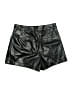 Dynamite 100% Polyurethane Metallic Black Shorts Size 8 - photo 2