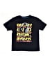 George 100% Cotton Black Blue Short Sleeve T-Shirt Size 6 - photo 1