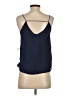 Chris Gramer 100% Polyester Blue Sleeveless Blouse Size XS (0) - photo 2