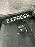 Express Solid Gray Casual Dress Size L - photo 7