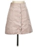 Divided by H&M 100% Polyester Solid Tan Casual Skirt Size 2 - photo 1