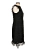 J.Crew 100% Polyester Black Cocktail Dress Size 2 - photo 4