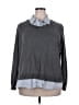 Lane Bryant Gray Pullover Sweater Size 22 - 24 Plus - photo 1