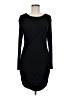 Unbranded Solid Black Casual Dress Size M - photo 1