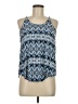 A. Byer Blue Sleeveless Blouse Size M - photo 1