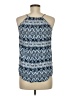 A. Byer Blue Sleeveless Blouse Size M - photo 2