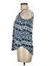 A. Byer Blue Sleeveless Blouse Size M - photo 5