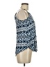 A. Byer Blue Sleeveless Blouse Size M - photo 4