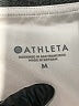 Athleta Color Block Burgundy Active Pants Size M - photo 4