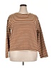 Pomander Place Brown Long Sleeve Top Size XXL - photo 1