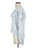 Leith 100% Viscose Blue Long Sleeve Blouse Size S - photo 5
