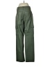 Express 100% Polyester Green Cargo Pants Size 4r - photo 2