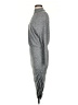 Express Solid Gray Casual Dress Size S - photo 5