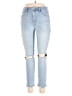 Gap Hearts Blue Jeans Size 30 waist - photo 1