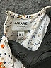 AWARE by Vero Moda 100% Polyester White Short Sleeve Blouse Size XS - photo 4