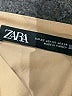 Zara 100% Cotton Solid Tan Jumpsuit Size XS - photo 4