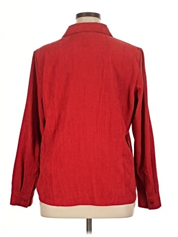 Denim & Co Long Sleeve Blouse (view 2)