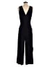 Club Monaco 100% Polyester Solid Black Jumpsuit Size 4 - photo 2