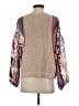 Fate 100% Cotton Chevron-herringbone Tan Pullover Sweater Size S - photo 2