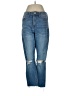Madewell Hearts Blue Jeans Size 29 waist - photo 1