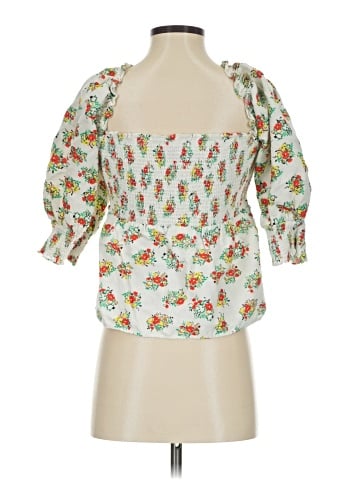 Rixo London 3/4 Sleeve Blouse (view 2)