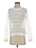 Pepin 100% Polyester White Long Sleeve Top Size XS - photo 1