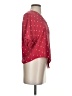 Rails 100% Silk Hearts Red Short Sleeve Silk Top Size XXS - photo 4