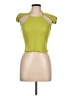 Sammy B Green Short Sleeve Top Size L - photo 1