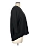 Nic + Zoe 100% Polyester Black 3/4 Sleeve Blouse Size L - photo 4