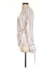 Trouve 100% Polyester Ivory Long Sleeve Blouse Size XS - photo 5