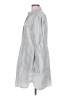 ATM Silver Long Sleeve Button-Down Shirt Size L - photo 5