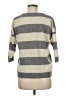I Love H81 Stripes Gray Pullover Sweater Size M - photo 2